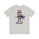 Tom Brady New England Patriots (Large), Soft Cotton Bella and Canvas Short Sleeve Tee shirt