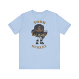 Todd Gurley L.A Rams (Large), Soft Cotton Bella and Canvas Short Sleeve Tee shirt
