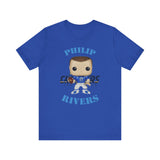 Philip Rivers L.A Chargers, Soft Cotton Bella and Canvas Short Sleeve Tee shirt