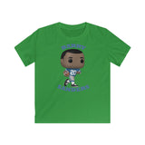 Barry Sanders Detroit Lions, Kids Gildan Softstyle Tee Shirt