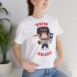 Tom Brady New England Patriots Superbowl, Soft Cotton Bella and Canvas Short Sleeve Tee shirt