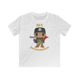 Ben Roethlisberger  Pittsburgh Steelers, Kids Gildan Softstyle Tee Shirt