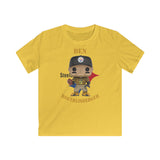 Ben Roethlisberger  Pittsburgh Steelers, Kids Gildan Softstyle Tee Shirt