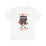 Walter Payton Chicago Bears (Dark), Soft Cotton Bella and Canvas Short Sleeve Tee shirt