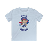 Josh Allen Buffalo Bills, Kids Gildan Softstyle Tee Shirt