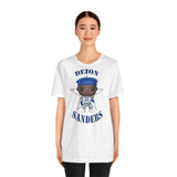 Deion Sanders Dallas Cowboys, Soft Cotton Bella and Canvas Short Sleeve Tee shirt