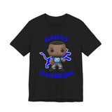 Barry Sanders Detroit Lions, Soft Cotton Bella and Canvas Short Sleeve Tee shirt