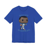 Barry Sanders Detroit Lions, Soft Cotton Bella and Canvas Short Sleeve Tee shirt