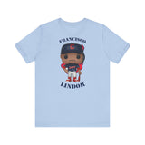 Francisco Lindor Cleveland Indians, Soft Cotton Bella and Canvas Short Sleeve Tee shirt