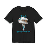 Tua Tagovailoa Miami Dolphins, Soft Cotton Bella and Canvas Short Sleeve Tee shirt