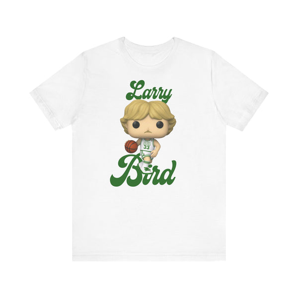 Larry Bird Celtics Basketball, Soft Cotton Bella and Canvas Short Sleeve Tee shirt