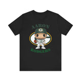 Aaron Rodgers Green Bay Packers, Soft Cotton Bella and Canvas Short Sleeve Tee shirt