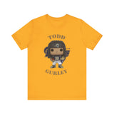 Todd Gurley L.A Rams, Soft Cotton Bella and Canvas Short Sleeve Tee shirt