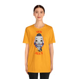 Mr Met New York Mets, Soft Cotton Bella and Canvas Short Sleeve Tee shirt