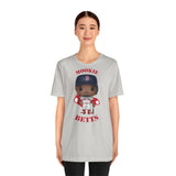 Mookie Betts Boston Red Sox, Soft Cotton Bella and Canvas Short Sleeve Tee shirt