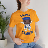Deion Sanders Dallas Cowboys, Soft Cotton Bella and Canvas Short Sleeve Tee shirt