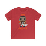 Jim Brown Cleveland Browns, Kids Gildan Softstyle Tee Shirt