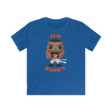 Jim Brown Cleveland Browns, Kids Gildan Softstyle Tee Shirt