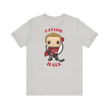 Taylor Hall New Jersey Devils, Soft Cotton Bella and Canvas Short Sleeve Tee shirt