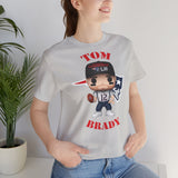 Tom Brady New England Patriots Superbowl, Soft Cotton Bella and Canvas Short Sleeve Tee shirt
