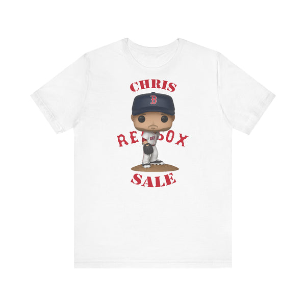 Chris Sale Boston Red Sox, Soft Cotton Bella and Canvas Short Sleeve Tee shirt