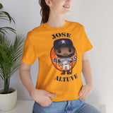 Jose Altuve Houston Astros , Soft Cotton Bella and Canvas Short Sleeve Tee shirt