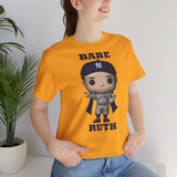 Babe Ruth New York Yankees, Soft Cotton Bella and Canvas Short Sleeve Tee shirt