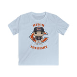 Mitch Trubisky Chicago Bears, Kids Gildan Softstyle Tee Shirt