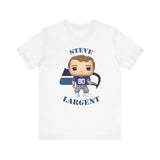Steve Largent Seattle Seahawks, Soft Cotton Bella and Canvas Short Sleeve Tee shirt