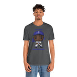 Jackie Robinson L.A/Brooklyn Dodgers, Soft Cotton Bella and Canvas Short Sleeve Tee shirt