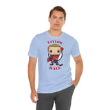 Taylor Hall New Jersey Devils, Soft Cotton Bella and Canvas Short Sleeve Tee shirt