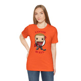 Taylor Hall New Jersey Devils, Soft Cotton Bella and Canvas Short Sleeve Tee shirt