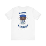 Deion Sanders Dallas Cowboys, Soft Cotton Bella and Canvas Short Sleeve Tee shirt