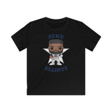 Zeke Elliott Dallas Cowboys (Throwback), Kids Gildan Softstyle Tee Shirt