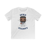 Zeke Elliott Dallas Cowboys (Throwback), Kids Gildan Softstyle Tee Shirt