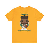 Giannis Antetokounmpo Milwaukee Bucks , Soft Cotton Bella and Canvas Short Sleeve Tee shirt
