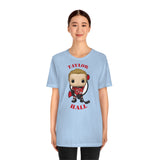 Taylor Hall New Jersey Devils, Soft Cotton Bella and Canvas Short Sleeve Tee shirt