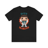 Dan Marino Miami Dolphins, Soft Cotton Bella and Canvas Short Sleeve Tee shirt