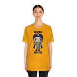 Babe Ruth New York Yankees, Soft Cotton Bella and Canvas Short Sleeve Tee shirt