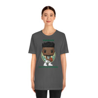 Giannis Antetokounmpo Milwaukee Bucks , Soft Cotton Bella and Canvas Short Sleeve Tee shirt