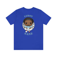 Leroy Sane Manchester City, Soft Cotton Bella and Canvas Short Sleeve Tee shirt