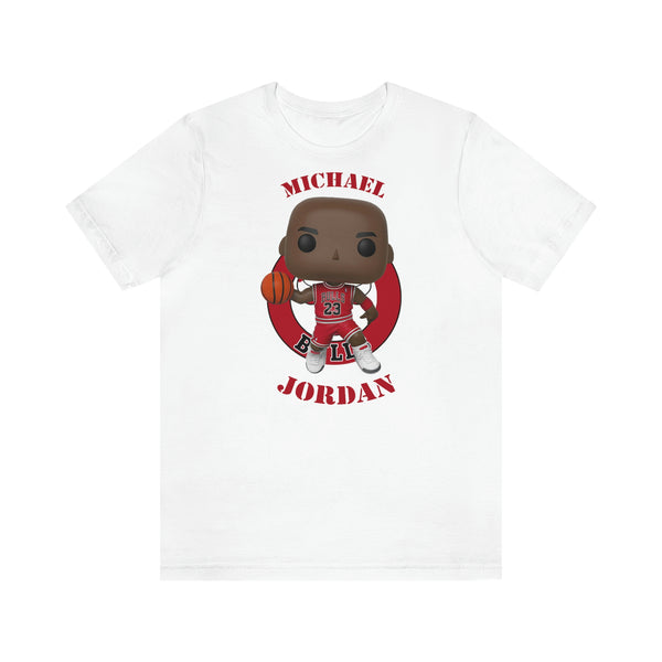 Michael Jordan Chicago Bulls, Soft Cotton Bella and Canvas Short Sleeve Tee shirt