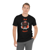 A.J Green Cincinnati Bengals, Soft Cotton Bella and Canvas Short Sleeve Tee shirt