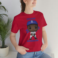 Jackie Robinson L.A/Brooklyn Dodgers, Soft Cotton Bella and Canvas Short Sleeve Tee shirt