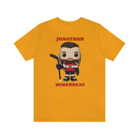 Jonathan Huberdeau Florida Panthers, Soft Cotton Bella and Canvas Short Sleeve Tee shirt