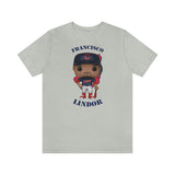 Francisco Lindor Cleveland Indians, Soft Cotton Bella and Canvas Short Sleeve Tee shirt