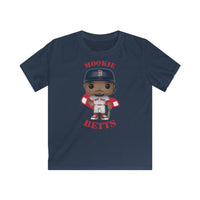Mookie Betts Boston Red Sox, Kids Gildan Softstyle Tee Shirt