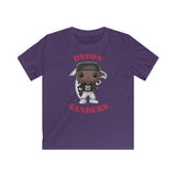 Deion Sanders Atlanta Falcons, Kids Gildan Softstyle Tee Shirt