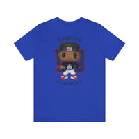 Saquon Barkley New York Giants, Soft Cotton Bella and Canvas Short Sleeve Tee shirt