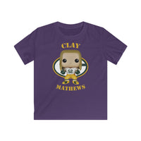 Clay Mathews Green Bay Packers, Kids Gildan Softstyle Tee Shirt